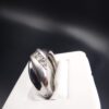 10K White Gold Channel Set Diamond Ring - Image 3