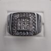 10K White Gold Prong Set Diamond Ring - Image 2