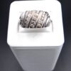 10K White Gold Channel Set Diamond Ring