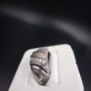 10K White Gold Channel Set Diamond Ring - Image 3
