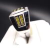 14K White Gold Yellow & White Diamond Ring - Image 2