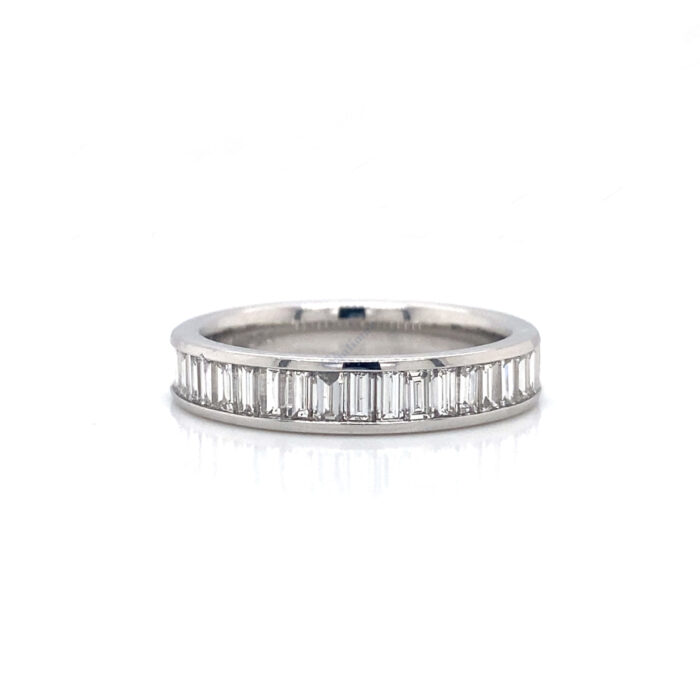 Platinum Baguette Diamond Ring