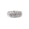 14K White Gold Prong Set Diamond Ring