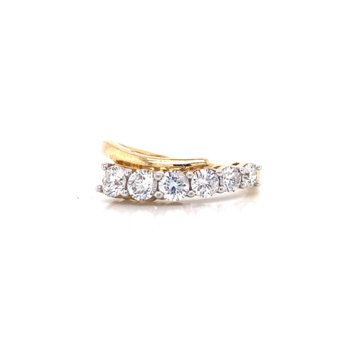 14K Yellow Gold Diamond Ring