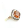 10K Yellow Gold Citrine Ladies Ring - Image 2