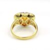 14K Yellow Gold Genuine Citrine & Diamond Ladies Ring - Image 4