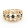 10K Rose Gold Diamond Ladies Ring