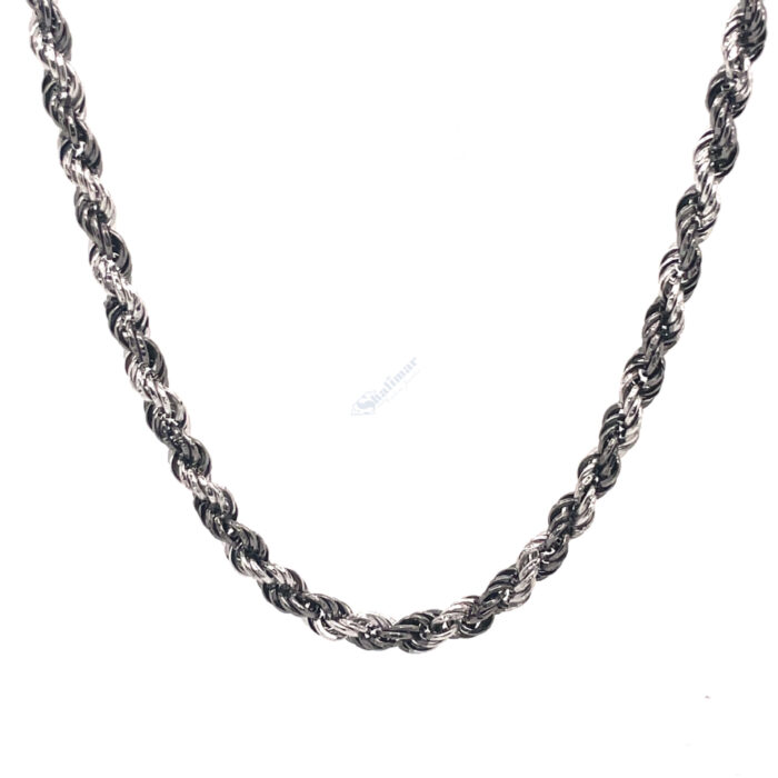 14K Two-Tone Rope Necklace