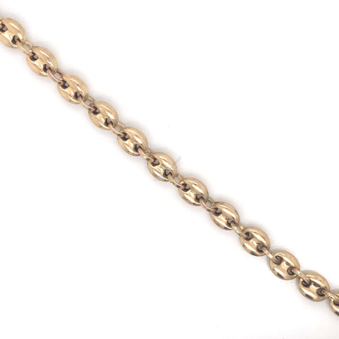 10K Yellow Gold Puff Gucci Children's Bracelet